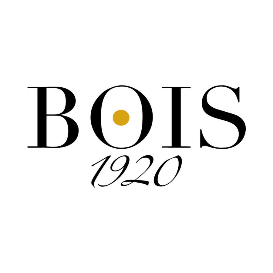 BOIS 1920 logo - an elegantly styled, vintage-inspired text logo representing BOIS 1920, the Italian artisan perfume brand known for its exquisite range of fragrances reflecting the family’s passion for perfume making since 1920.