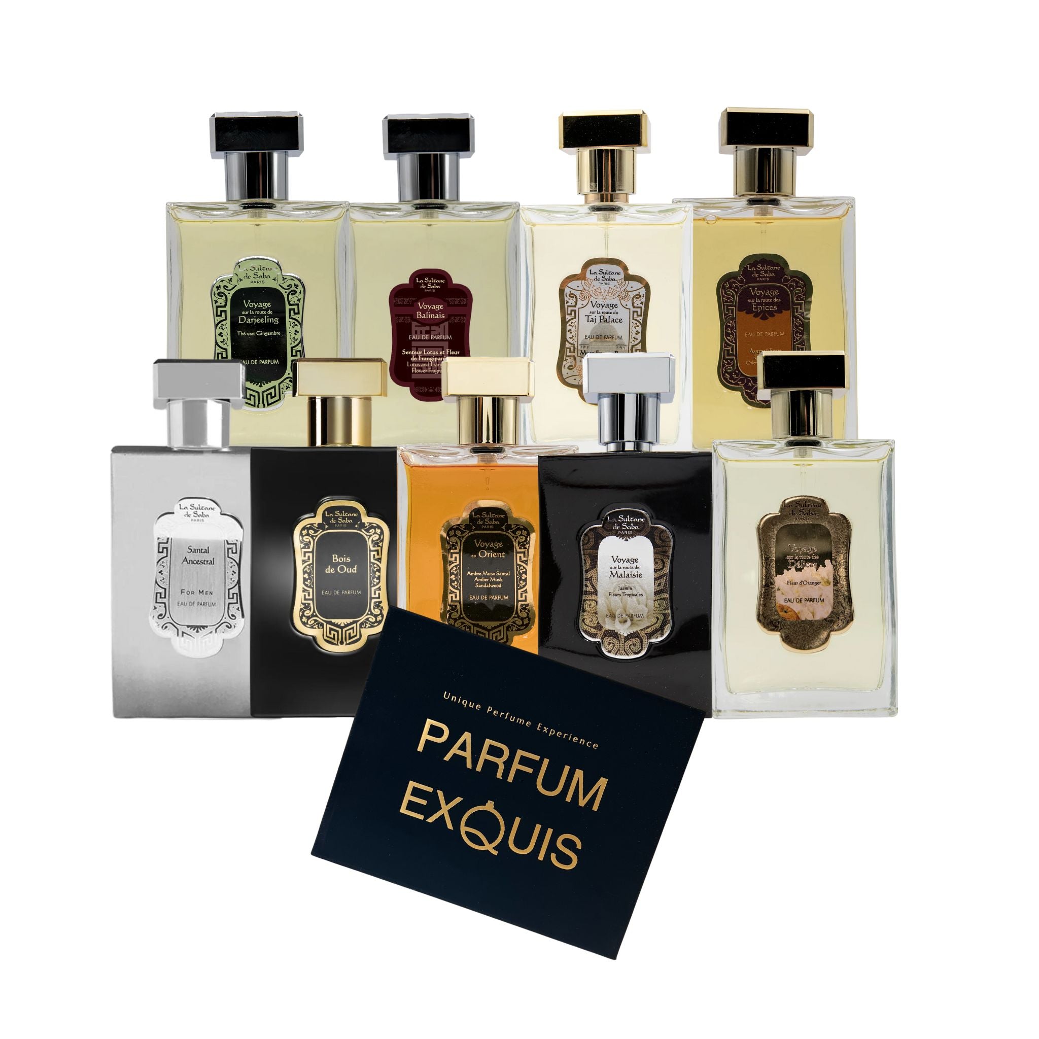 La Sultane de Saba discovery set 9*1ml | Parfum Exquis | parfumexquis