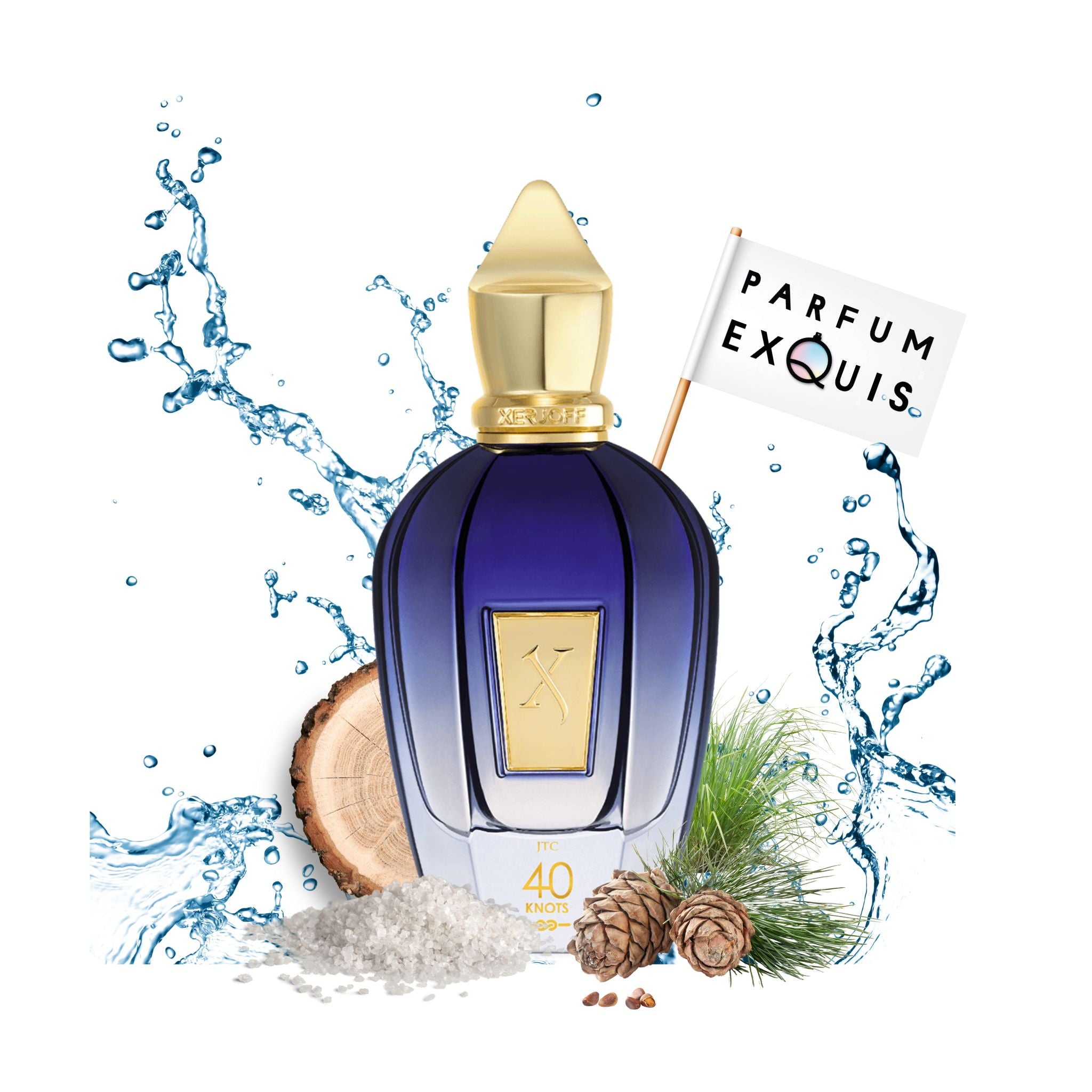 Xerjoff セルヨッフ 40 Knots 香水 100ml 40 Knots: Mediterranean breeze in a fragrance | Xerjoff