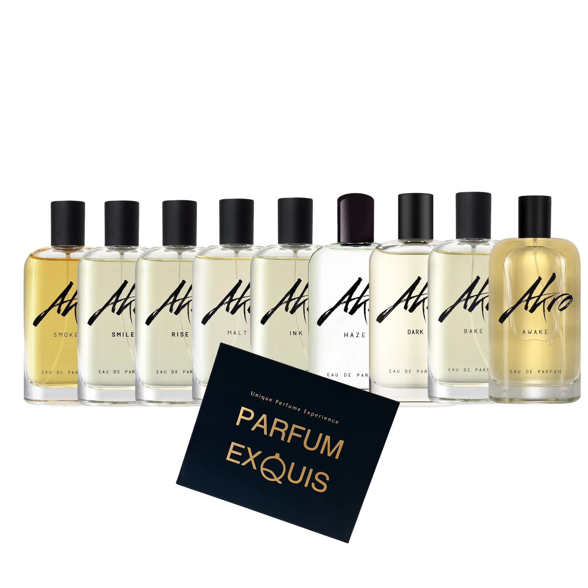 Akro discovery set 9*1ml | Parfum Exquis | parfumexquis