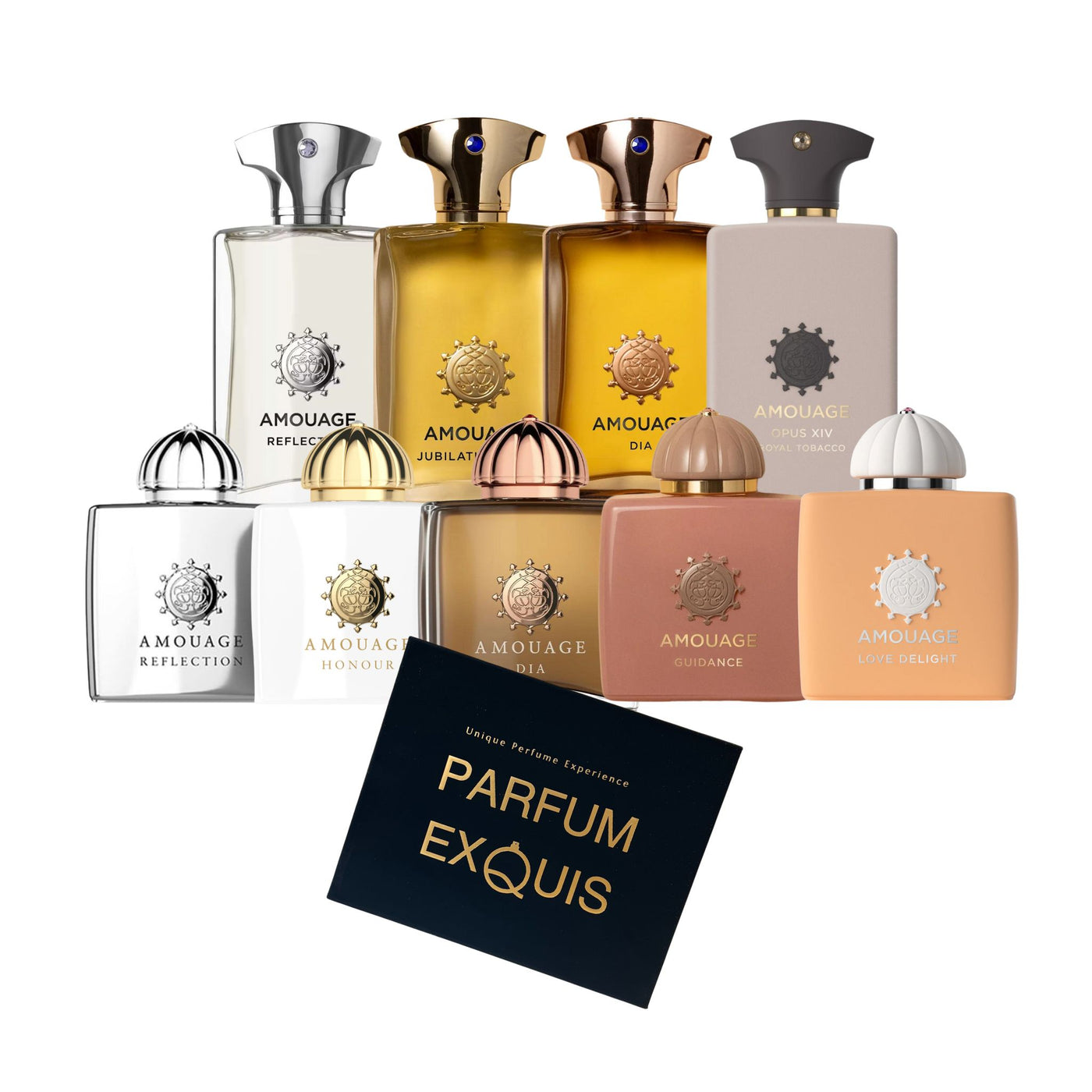 Amouage discovery set 9*1ml Parfum Exquis parfumexquis