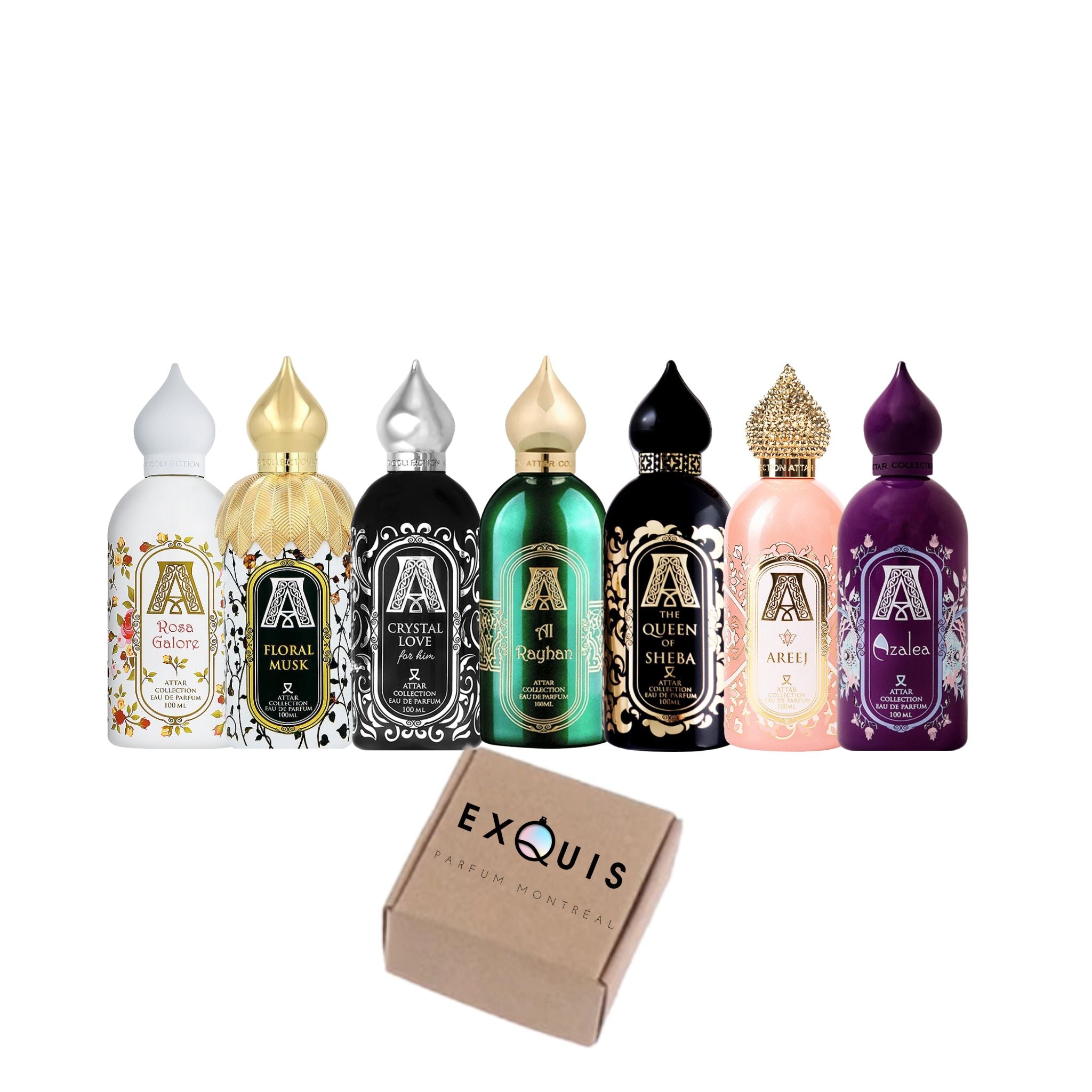 Attar Collection Discovery Sample Set 7*1,5ml - Parfum Exquis ...