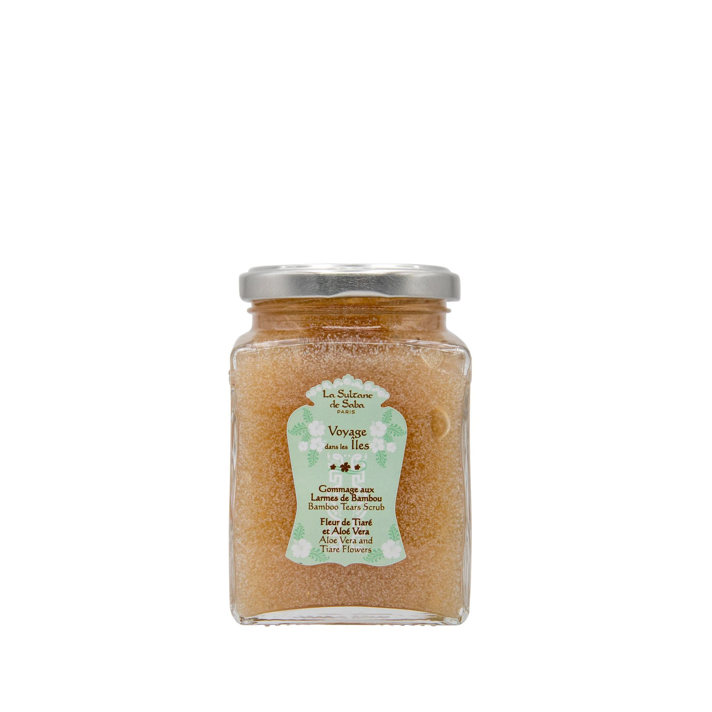 La Sultane De Saba Bamboo Tears Body Scrub Tiare Flowers Aloe Vera