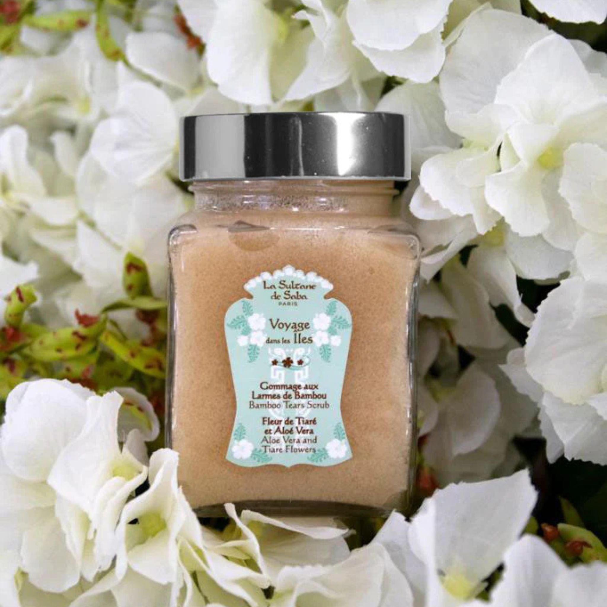 Tears Body Scrub Tiare Flowers Aloe Vera La Sultane De Saba Bamboo 