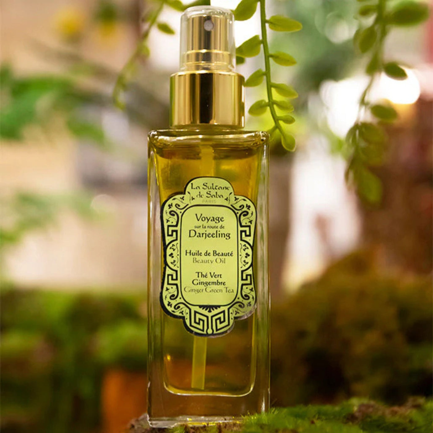 Beauty Oil Ginger Green Tea La Sultane De Saba 