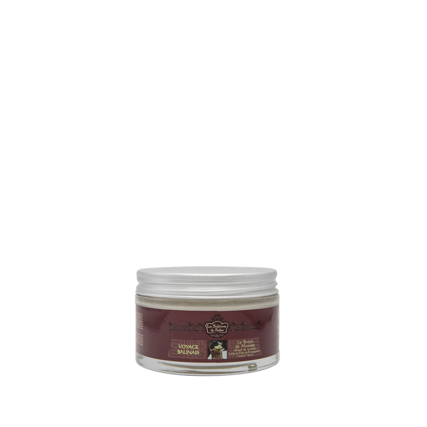 La Sultane De Saba Massage Candle Lotus Frangipani Flower