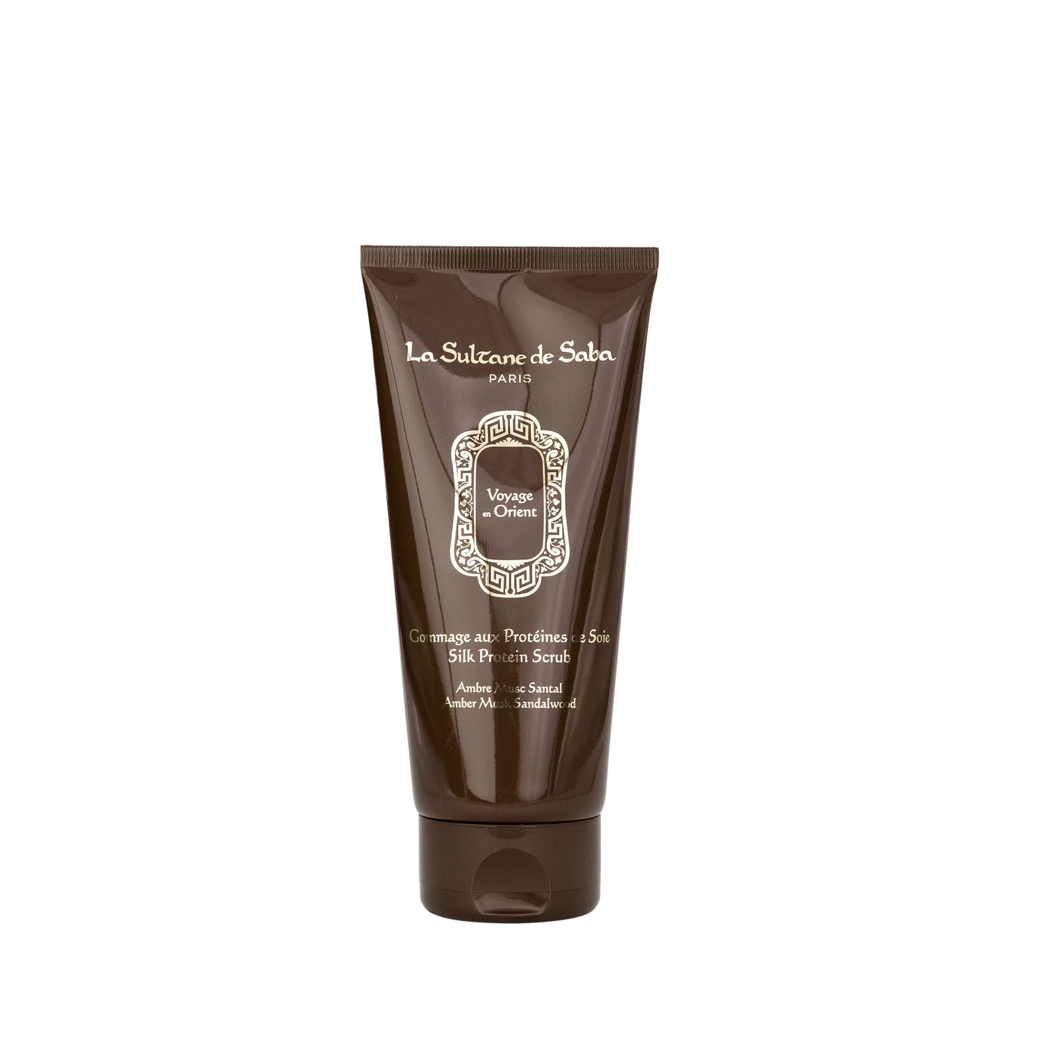 La Sultane De Saba Silk Protein Scrub Amber Musk Sandalwood