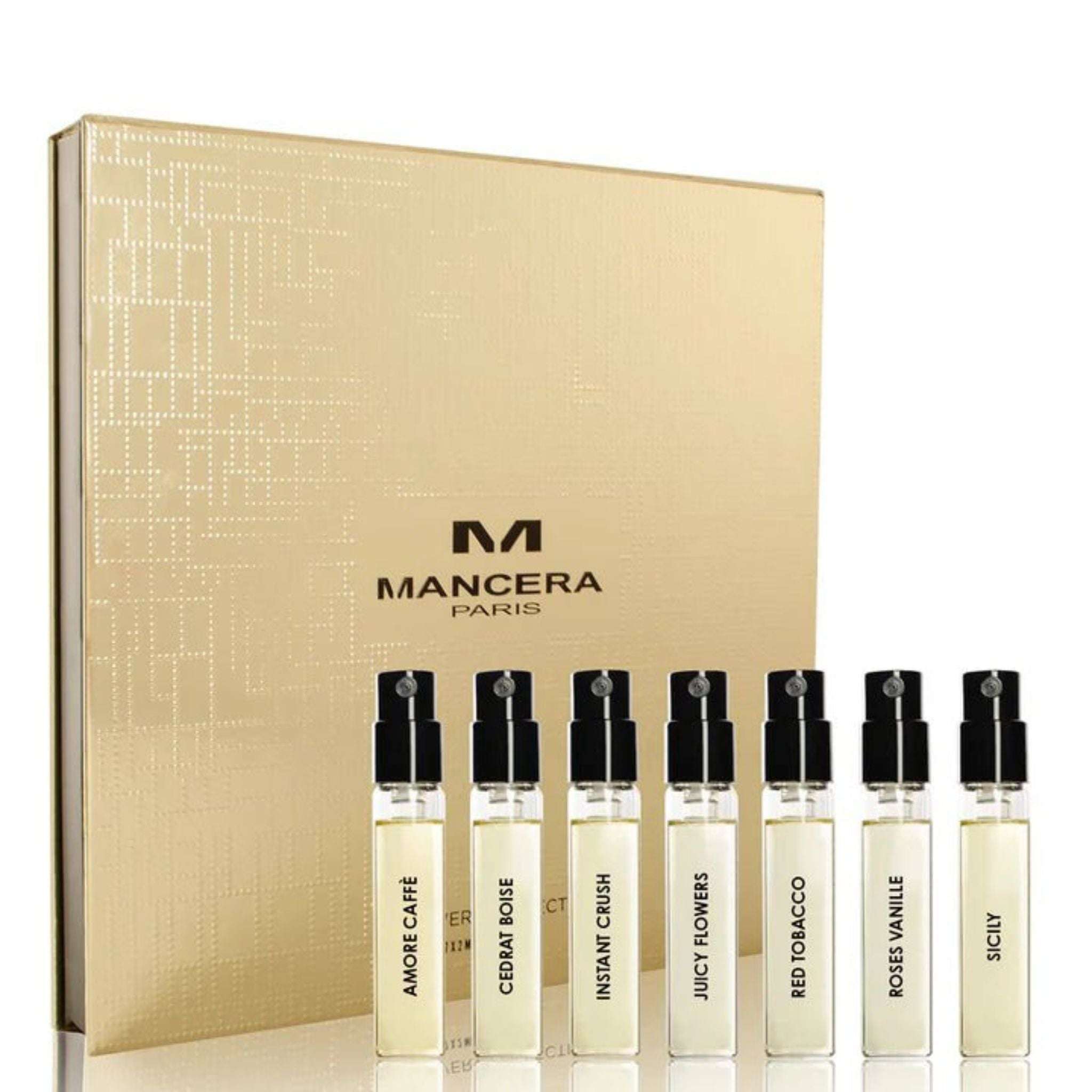 Mancera best-selling fragrances discovery set