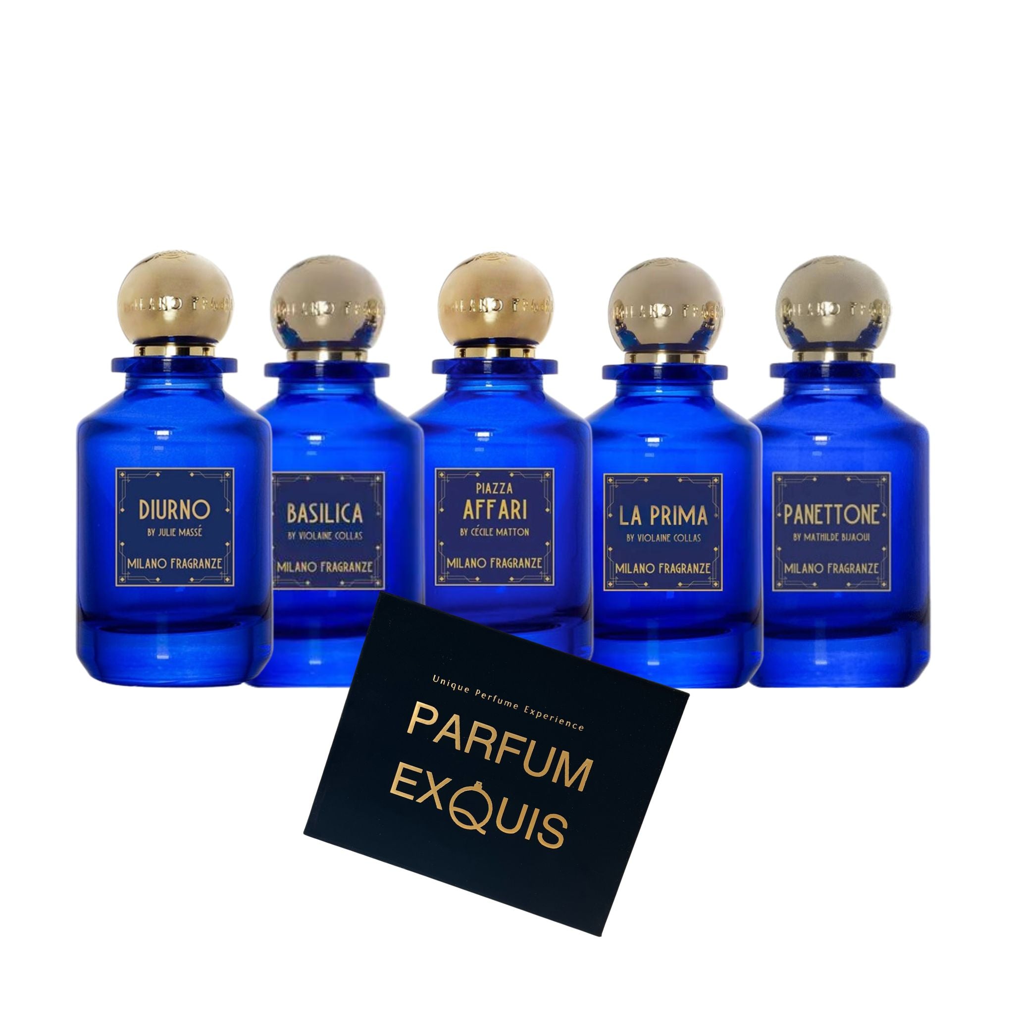 Milano Fragranze Discovery Set 5*1ml. | Parfum Exquis | parfumexquis