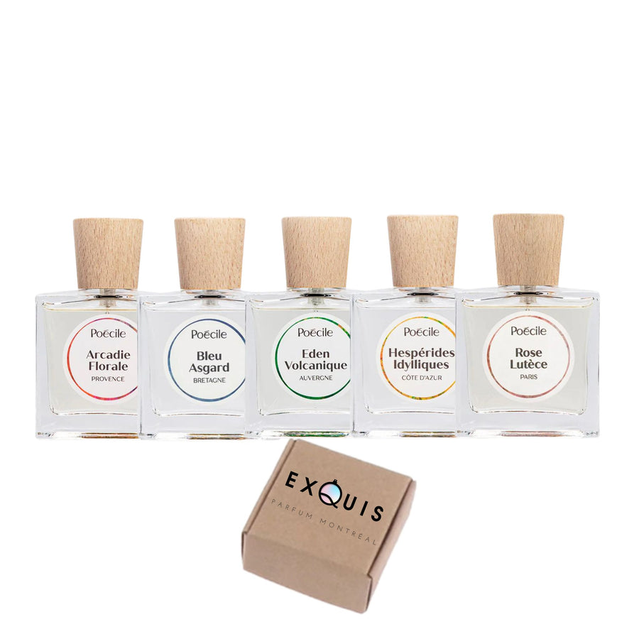 Poecile Discovery Set 5*1.5ml | Parfum Exquis | parfumexquis