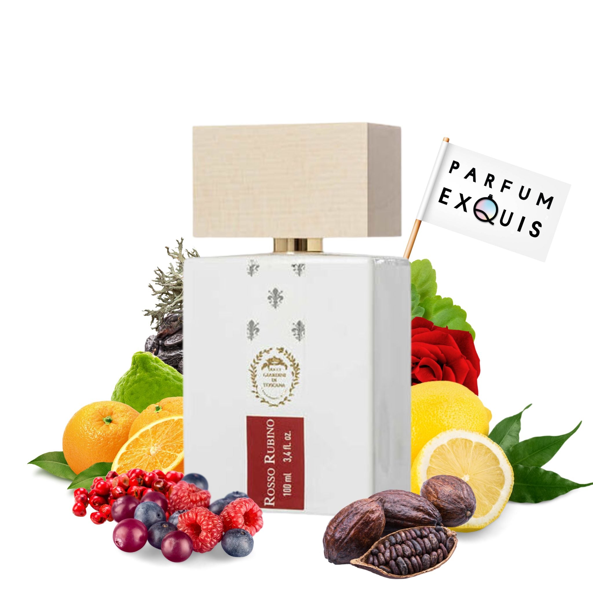 Rosso Rubino | Giardini di Toscana | parfumexquis