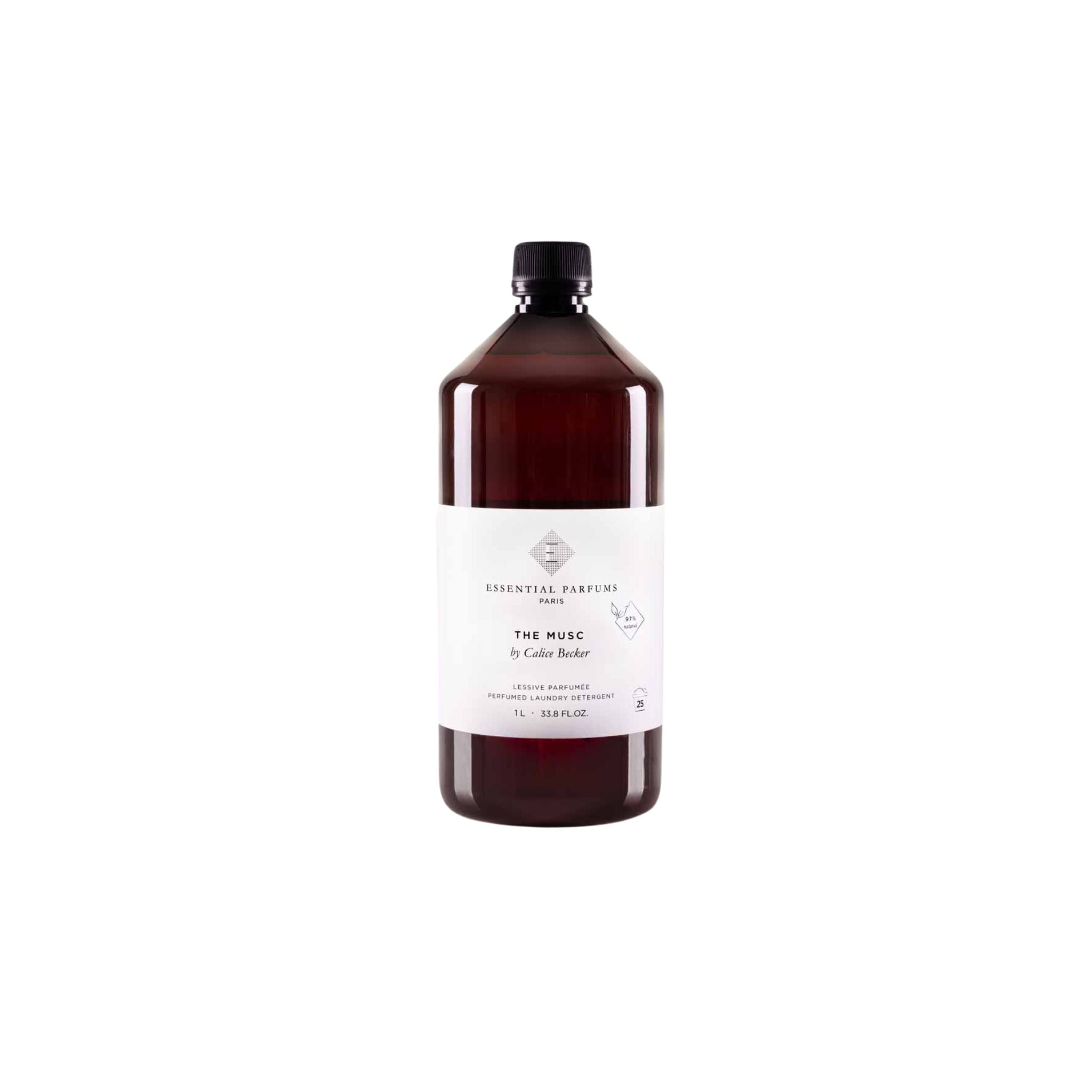 The ESSENTIAL PARFUMS THE MUSIC 100mL Musc Laundry Detergent 