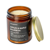 Fall Candles Scents - Apples Maple Bourbon | Exquis Parfume Montreal
