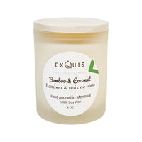 bamboo coconut candle