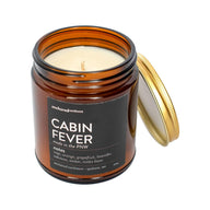 Cabin Fever Amber Tumbler Candle - parfumexquis