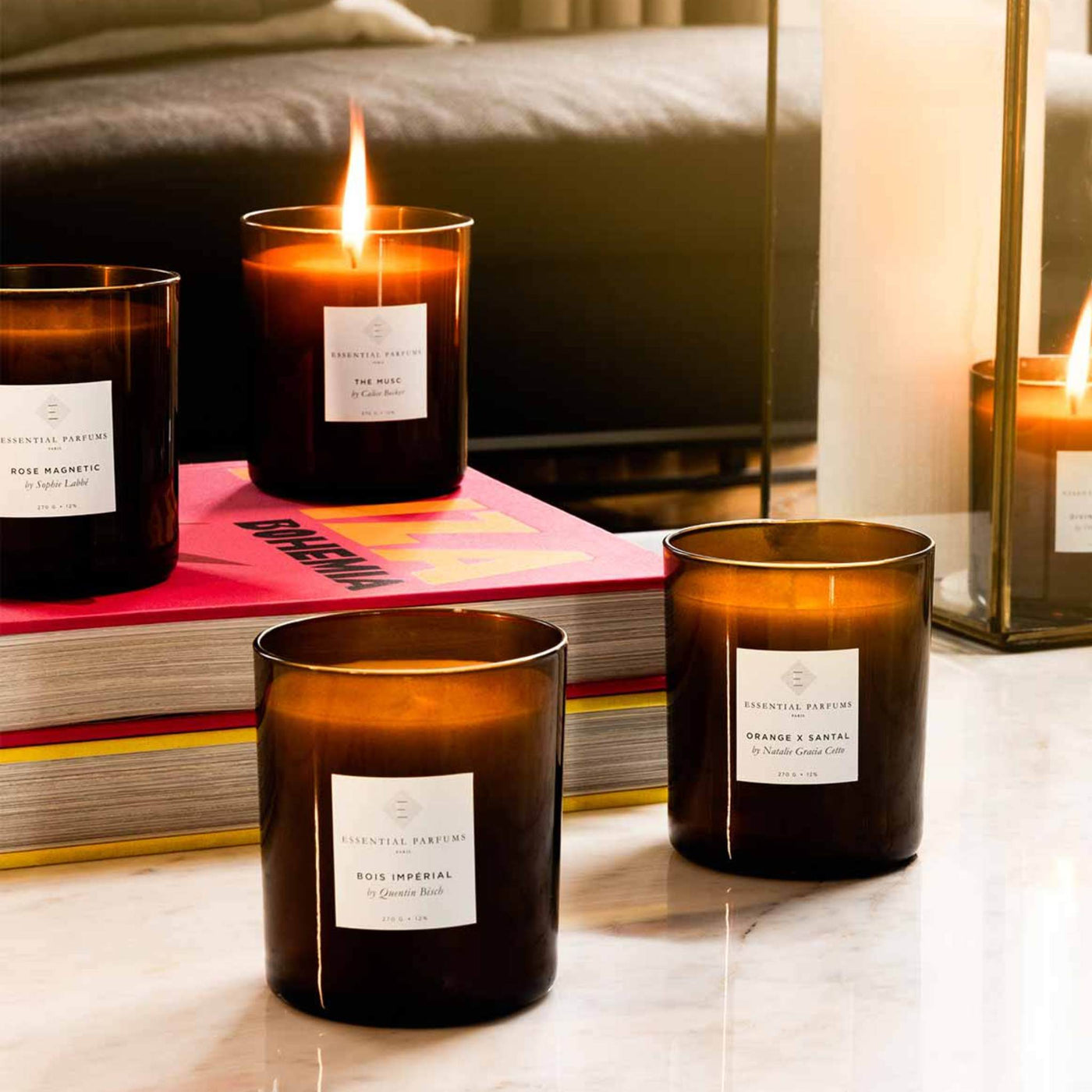 essential parfums candles
