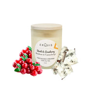 birch cranberry candle wooden wick
