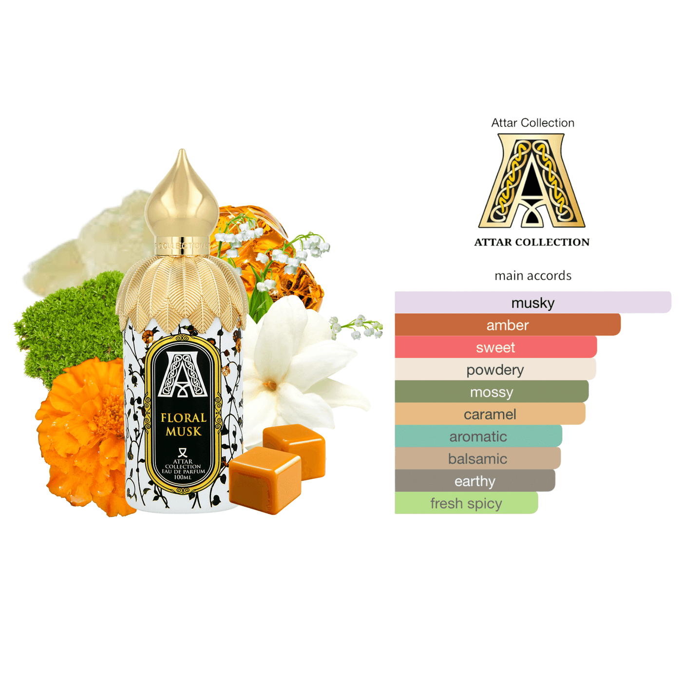 Floral Musk Attar collection perfume