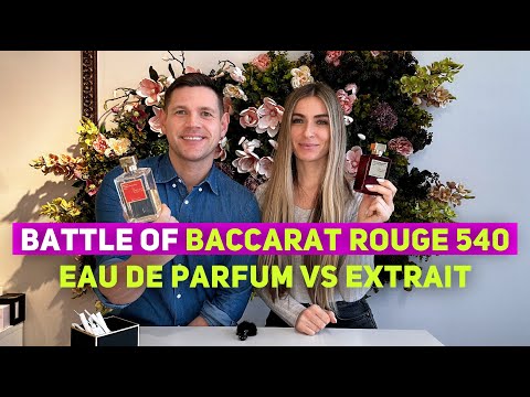 Battle of Baccarat rouge vs Baccarat rouge Extrait