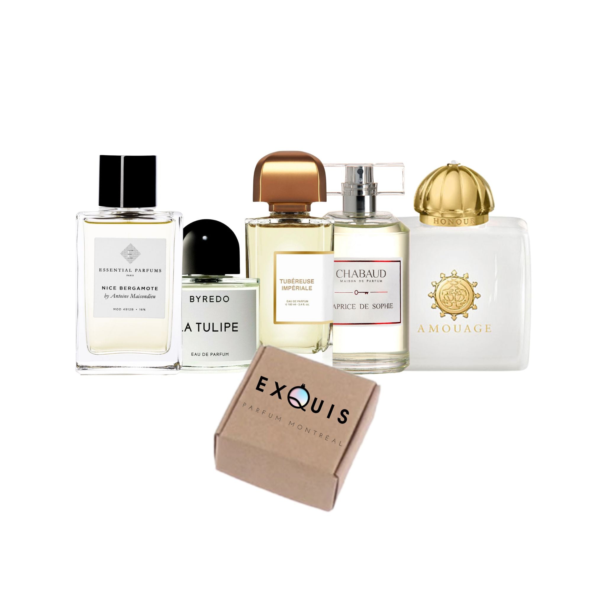 Spring discovery sample set - Parfum Exquis | parfumexquis
